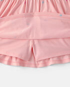 Girls Star Skort - Pink, image 2 of 4 slides