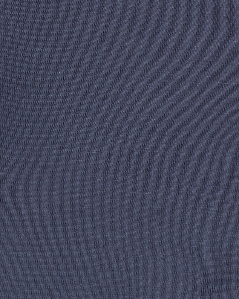 Bébé garçon - Grenouillère PurelySoft à fermeture à glissière - Bleu marine, image 4 sur 6 diapositives