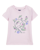 Toddler Ladybug Short-Sleeve Graphic Tee - Purple, image 1 of 3 slides