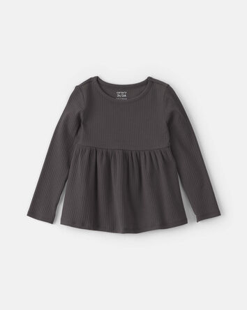 Toute-petite fille &ndash; Haut manches longues &ndash; Noir, 