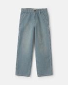 Boys Hickory Denim Baggy Jeans - Light Wash, image 1 of 5 slides
