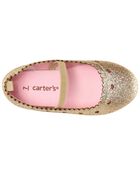 Kid Glitter Mary Jane Flat Shoes, image 4 of 7 slides
