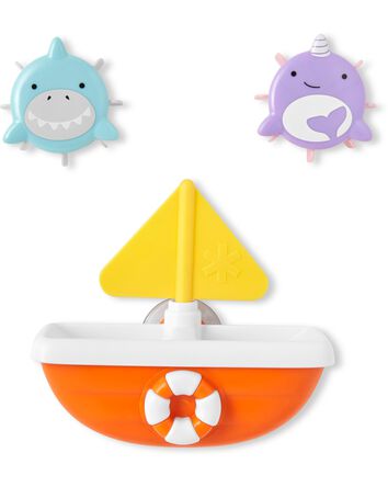 Zoo Tip & Spin Boat - Shark/Narwhal, 