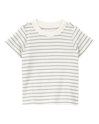 Baby 3-Piece Striped Shortall Set - Blue, image 3 of 5 slides