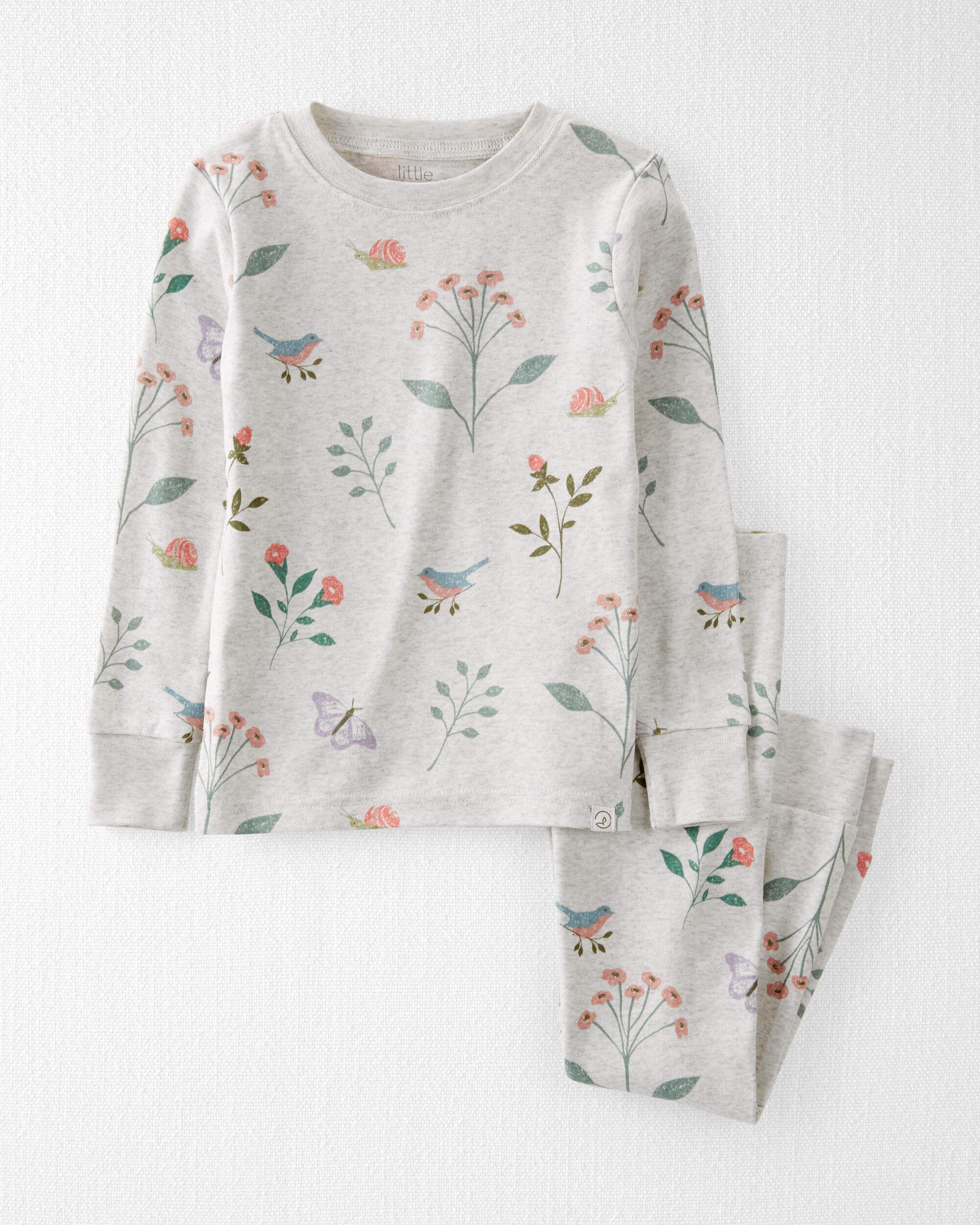 Toddler Boys Toddler Organic Cotton Pyjamas Set 2T Little Planet