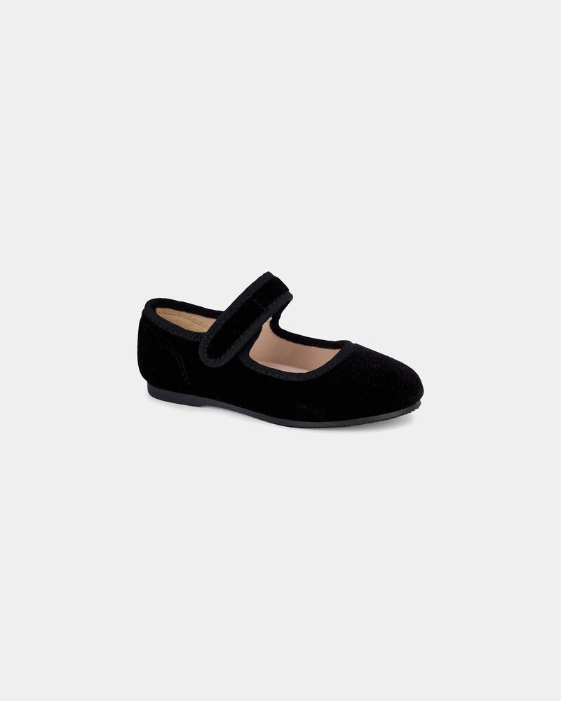 Toddler Girl Mary Jane Flats - Black, image 1 of 6 slides