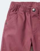 Toddler Barrel Pant - Burgundy, image 6 of 8 slides