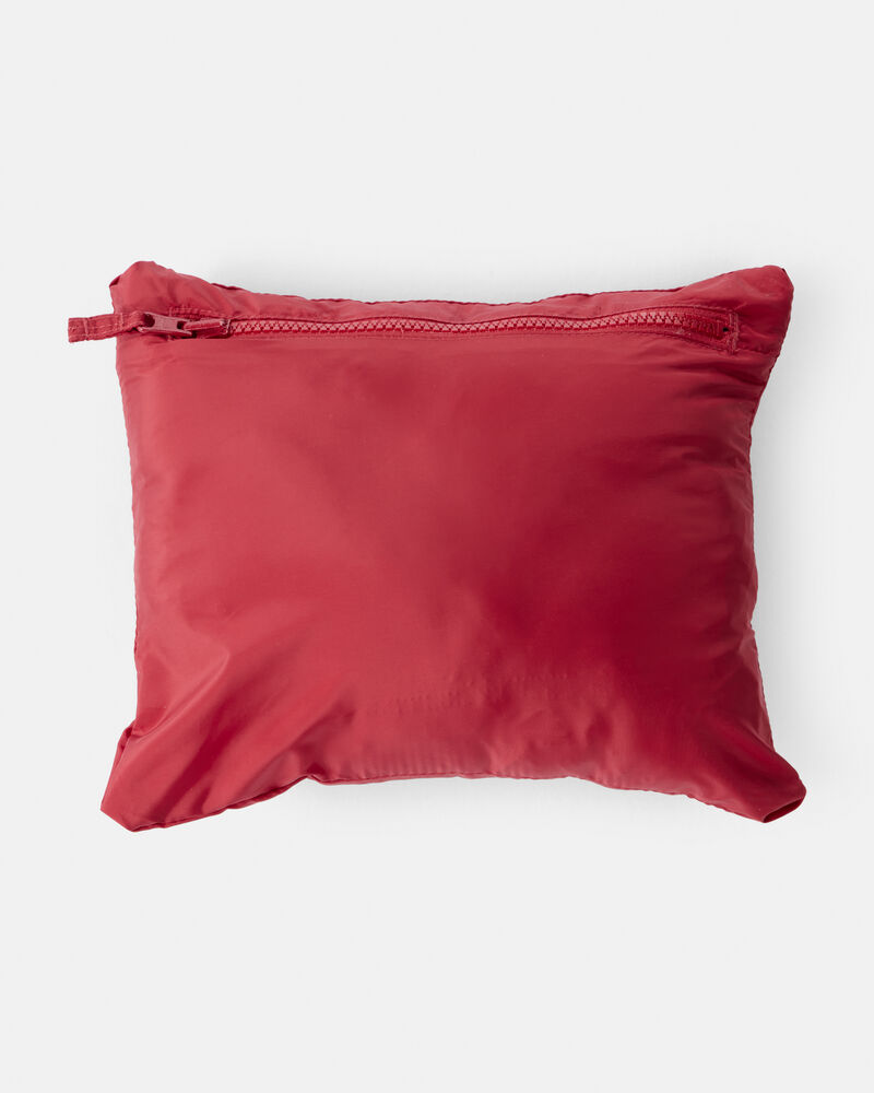 Kid Hooded Puffer Jacket - Red, image 3 of 4 slides