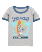 Enfant en bas âge T-shirt graphique à manches courtes Stitch - Gris, image 1 sur 2 diapositives