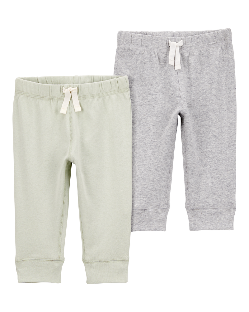 Bébé Emballage de 2 pantalons de jogging, image 1 sur 5 diapositives