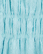 Kid Ruched Textured Tank, image 3 of 4 slides