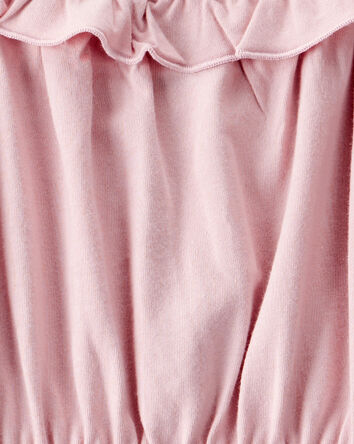 Girls Long-Sleeve Top - Pink, 