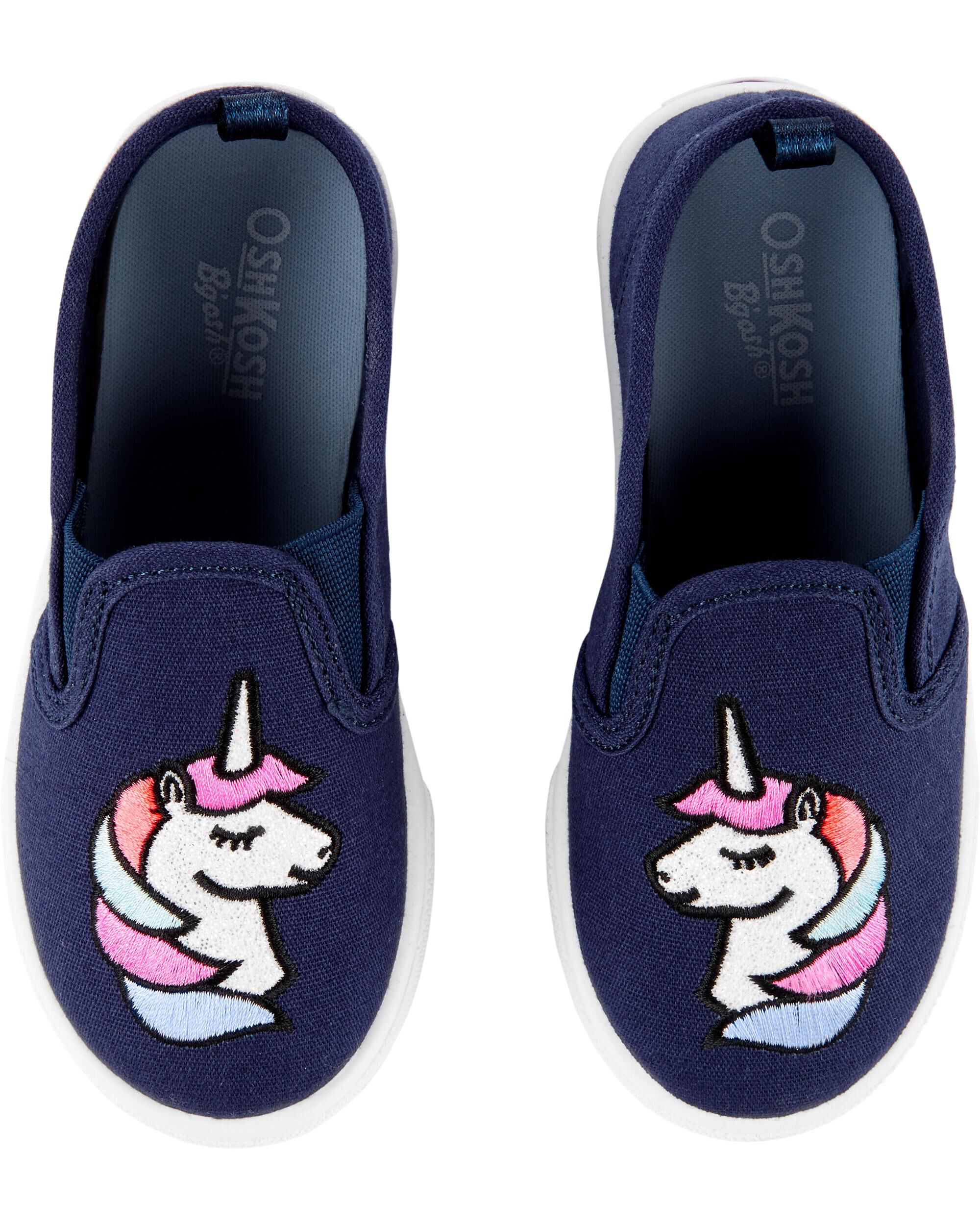unicorn slip on shoes