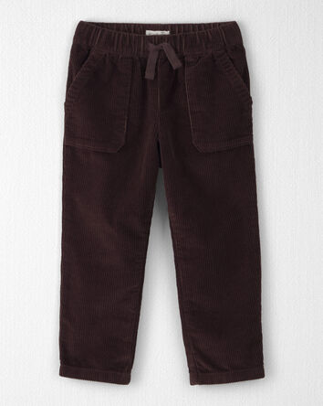 Toddler Boy Organic Cotton Corduroy Pants, 