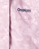 Girls 2-Piece Print Taslan Snowsuit - Rosewood, image 4 of 7 slides