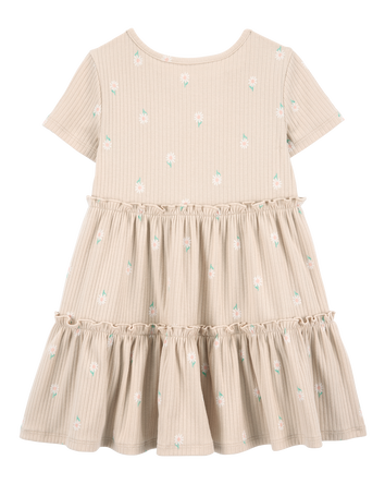 Toddler Floral Short-Sleeve Dress - Floral, 