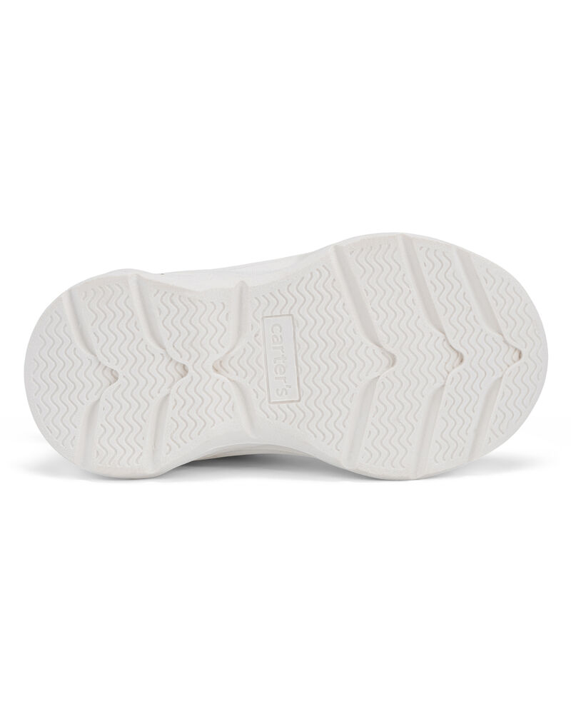 Tout-petit fille - Chaussures de sport &agrave; breloques sur les lacets - Blanc, image 5 sur 12 diapositives