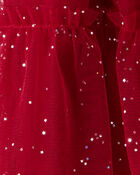 Toddler Girl 2-Piece Snowflake Print Long-Sleeve Top & Skirt Set, image 2 of 4 slides