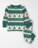 Jacquard vert