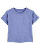 Kid Slub Jersey Open Back Top, image 1 of 4 slides