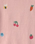 Toddler Girl Summer Icon Tank Top - Pink, image 2 of 3 slides