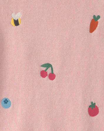Toddler Girl Summer Icon Tank Top - Pink, 