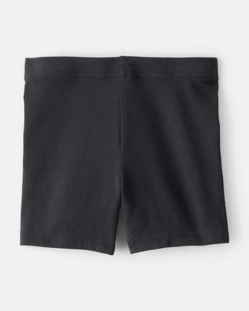 Toute-petit fille - Emballage de 2 shorts extensibles, image 2 sur 3 diapositives
