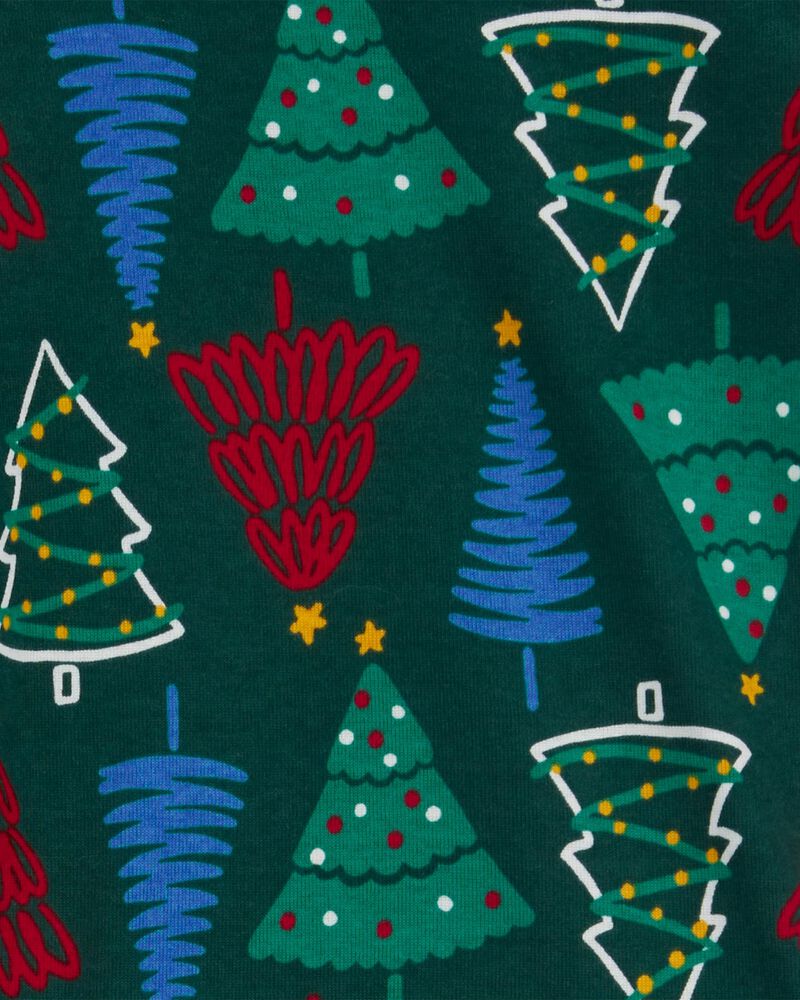 Baby 2-Piece Christmas Tree 100% Snug Fit Cotton Pyjamas, image 2 of 3 slides