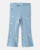 Baby 2-Piece Floral Top & Pant Set - Blue, image 2 of 5 slides