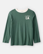 Kid Los Angeles Long-Sleeve Graphic Tee - Green, image 1 of 3 slides