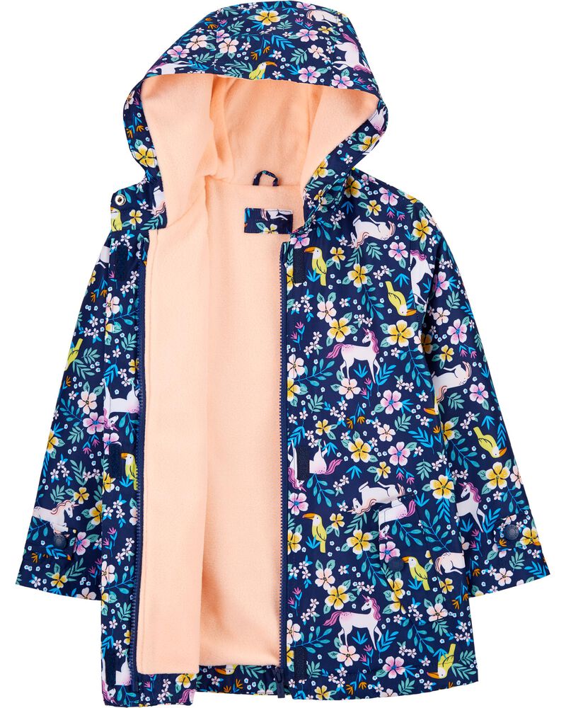 Floral Raincoat