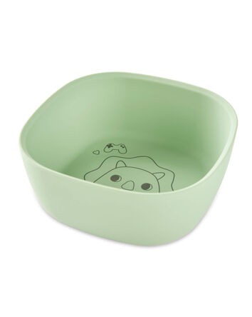 Toddler Besties Squad Silicone Bowl - Green, 