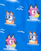 Toddler 2-Piece Bluey Rashguard & Swim Trunk Set, image 6 of 6 slides