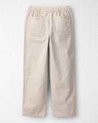 Jeune - Pantalon ample en serg&eacute; de coton biologique, image 2 sur 4 diapositives