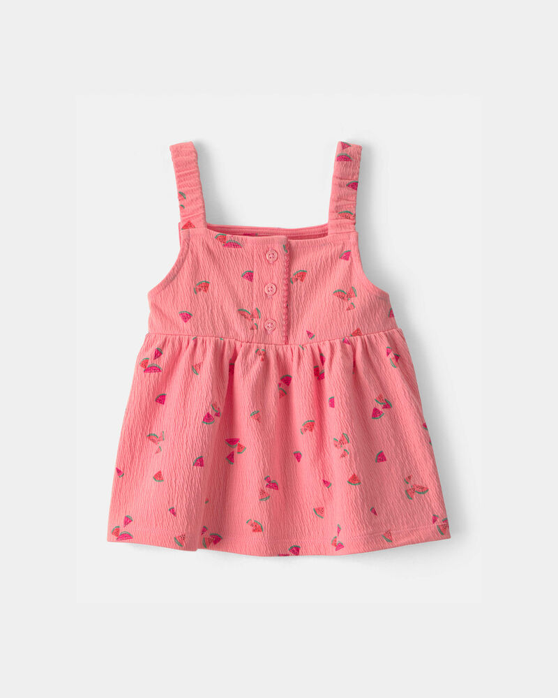 Toddler Girl Watermelon Tank Top - Pink, image 1 of 3 slides