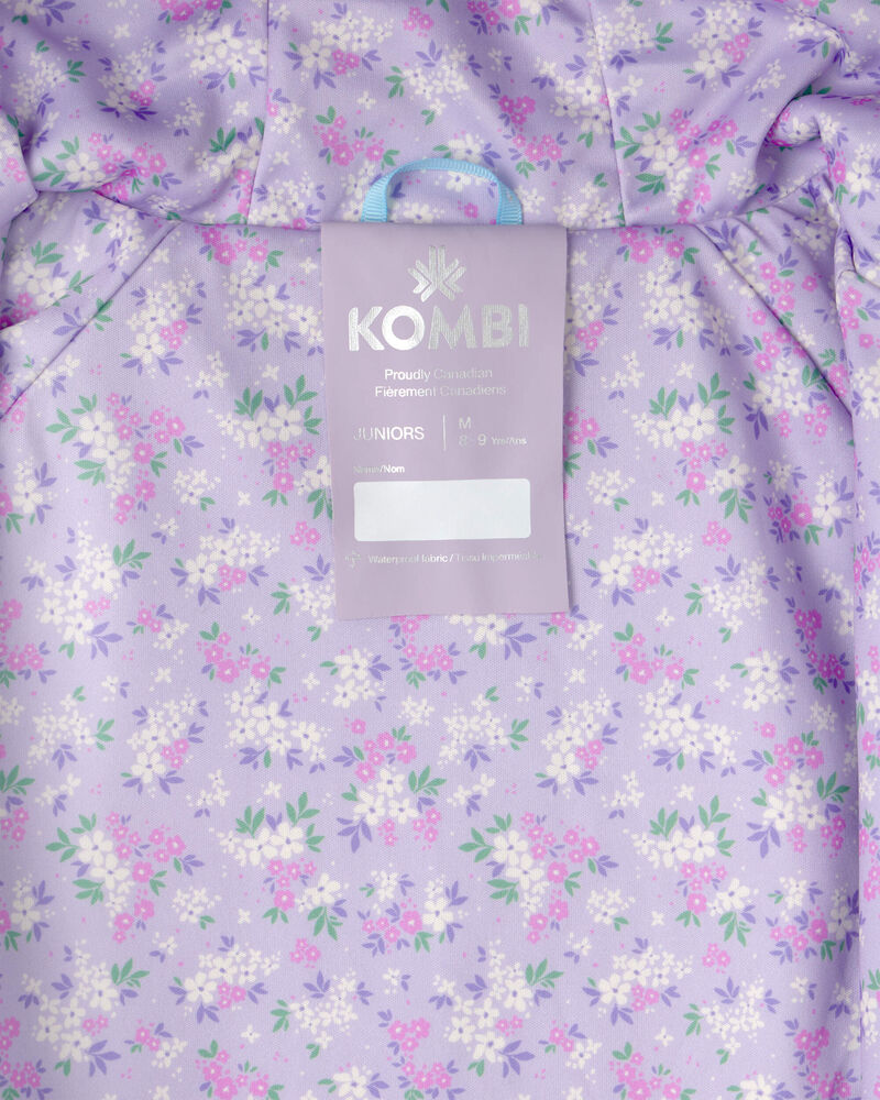 Girls Kombi Drop Waterproof Rain Jacket &ndash; Purple, image 2 of 4 slides