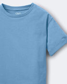 Toddler Rolled Cuff Tee - Teal, image 5 of 5 slides