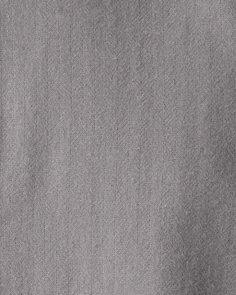 Boys Button-Down Shirt - Grey, image 2 of 3 slides