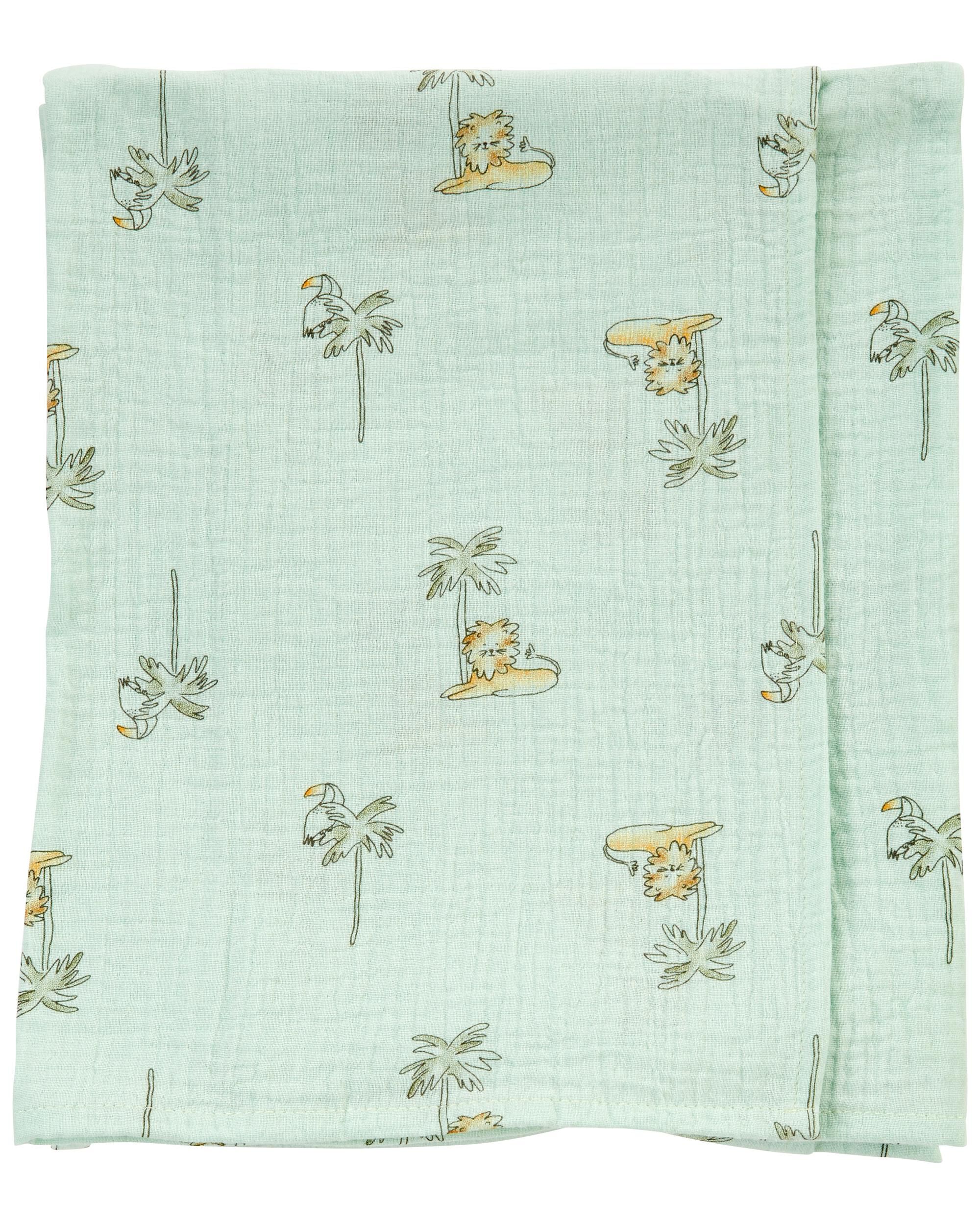 Sage Baby Sage Gauze Baby Blanket Carter s Oshkosh Canada