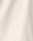 Boys Organic Cotton Shorts in Cream, image 4 of 5 slides