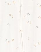 Baby 2-Pack 2-Way Zip Cotton Blend Sleeper Pyjamas, image 2 of 5 slides