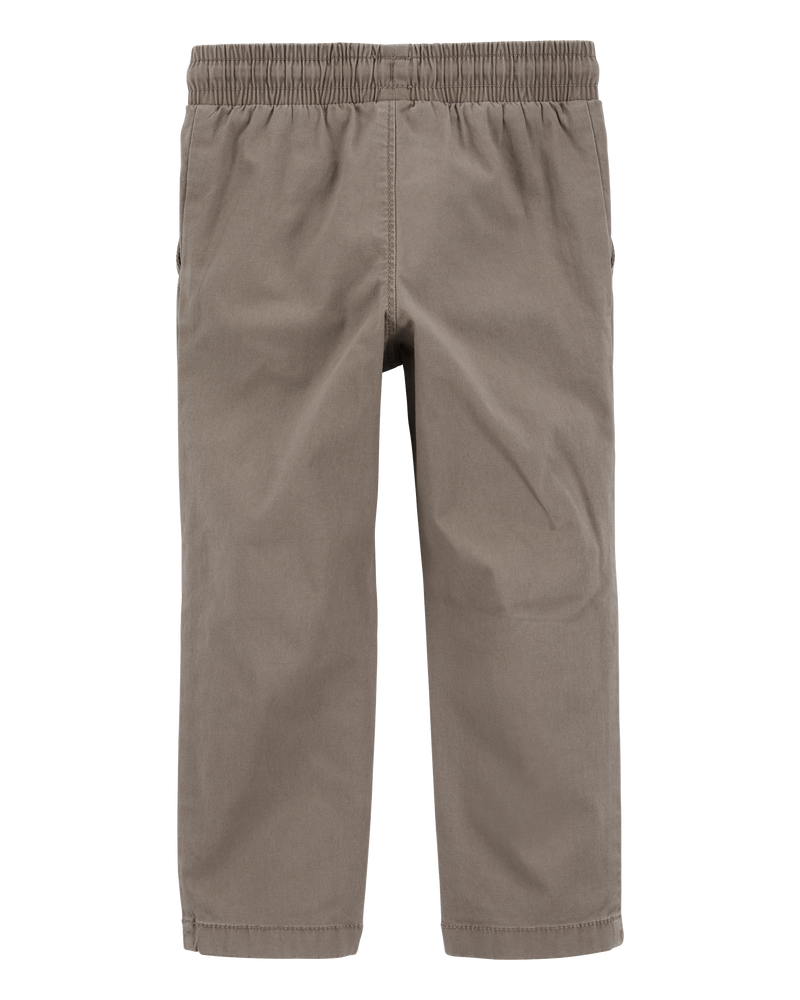 Bébé Pantalon à cordon de serrage à genoux renforcés, image 2 sur 4 diapositives