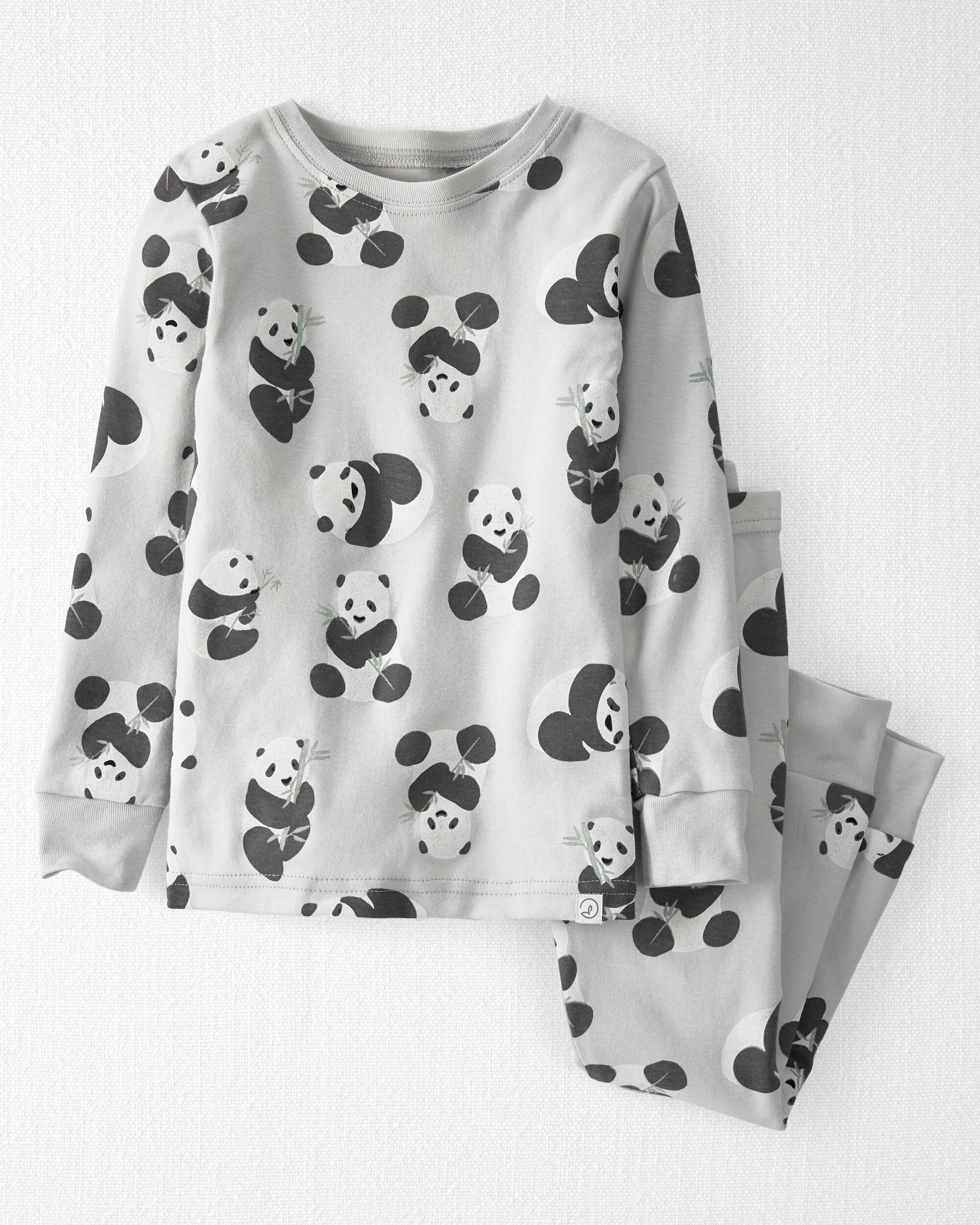 Toddler Girls Toddler Organic Cotton 2 Piece Pyjamas 3T Little Planet