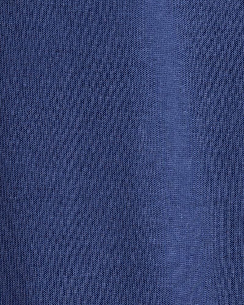 Girls Pull-On Stretch Cozy Leggings - Blue, image 4 of 5 slides