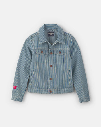 Kids Hickory Denim Jacket - Light Wash, 