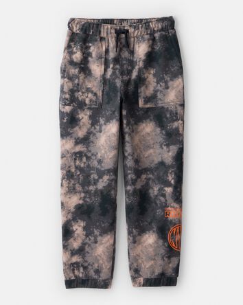 Boys DayDream Fleece Space Tie Dye Joggers, 