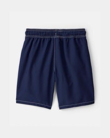 Boys Swim Trunks - Navy Blue, 