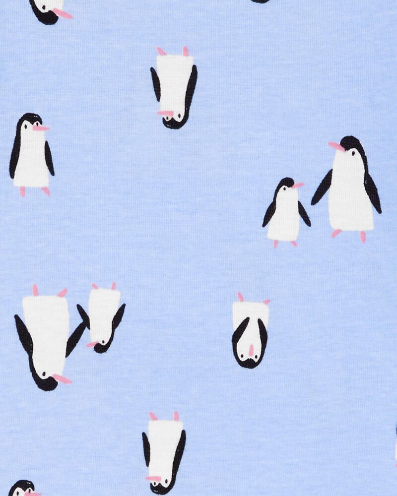 Baby 4-Piece Penguin 100% Snug Fit Cotton Pyjamas, image 2 of 4 slides