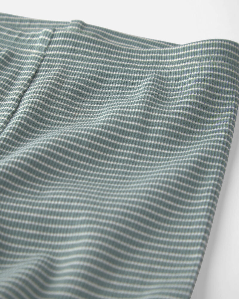 Toddler 2-Piece Organic Cotton Ribbed Pyjamas, image 2 of 4 slides