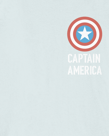 Kid Marvel™ Captain America Short-Sleeve Tee - Blue, 